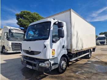 Camión caja cerrada RENAULT Midlum 180