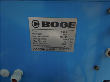 Compresor de aire Boge S20-2: foto 4