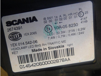 Sistema eléctrico para Camión Scania Nextgen Strålkastare, 3148186: foto 3