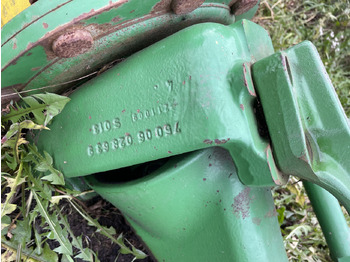 Mando final para Maquinaria agrícola John Deere 6930 7730 - oś przednia - zwolnica zwrotnica obudowa 750/141 AL167150: foto 2
