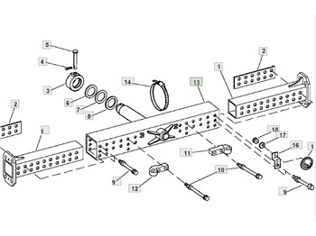 Eje posterior JOHN DEERE