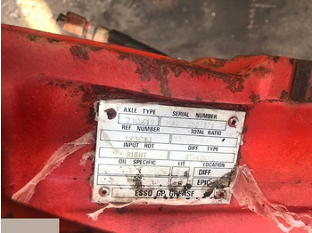 Eje y piezas para Maquinaria agrícola Manitou Carraro 710/19 [CZĘŚCI MOSTU]: foto 3