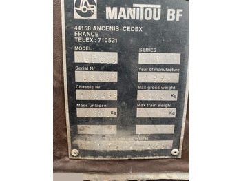 Eje posterior MANITOU MLT 626