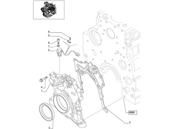 Bomba de aceite NEW HOLLAND