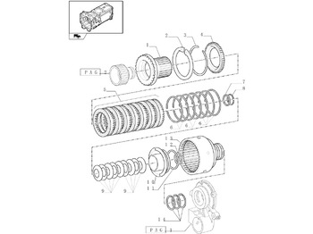 Embrague y piezas NEW HOLLAND