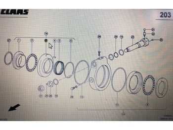 Piezas de recambio CLAAS