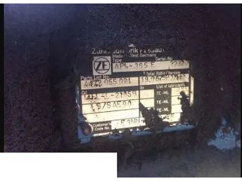 Eje y piezas