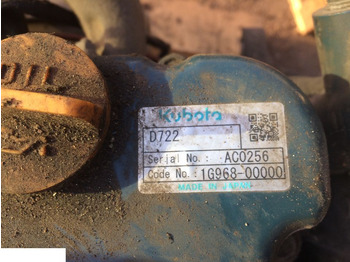 Motor y piezas KUBOTA