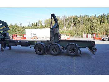 Semirremolque portacontenedore/ Intercambiable para transporte de contenedores Hammar 195 S, Sideloader, 33 tonnes SWL (20'-40'): foto 5