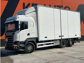 Camión caja cerrada SCANIA R 490
