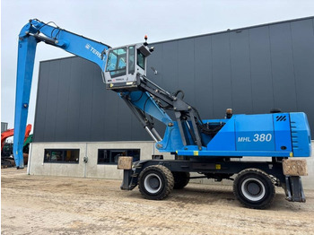 Manipulador de materiales Fuchs MHL 380 -- only 6650 real working hours: foto 5