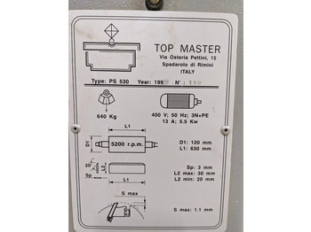 Maquinaria de construcción Topmaster PS530: foto 4