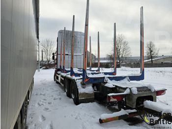 Remolque forestal Scania R 450: foto 3