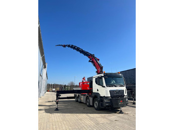 Cabeza tractora MAN 8x4 Hydro mit F1150 inkl Jib und Winde Korb: foto 5