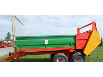 Esparcidor de estiércol nuevo Roltrans N150/3 LEO - 6 ton: foto 3