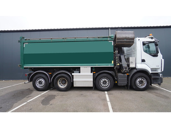 Camión grúa Renault PREMIUM 380 DXI 8X2/6 2 SIDE TIPPER WITH PLFINGER Q 170 Z CRANE.278.200KM: foto 5
