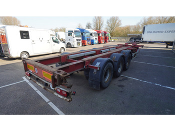 Semirremolque portacontenedore/ Intercambiable Renders 3 AXLE EXTENDABLE CONTAINER TRANSPORT TRAILER: foto 4