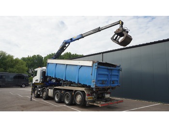 Camión grúa Scania G 490 10X4 CABLE SYSTEM TRUCK WITH PALFINGER Q180Z95TR CRANE: foto 3