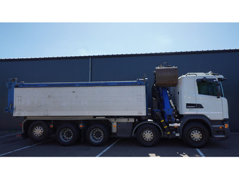 Camión grúa Scania G 490 10X4 CABLE SYSTEM TRUCK WITH PALFINGER Q180Z95TR CRANE: foto 4