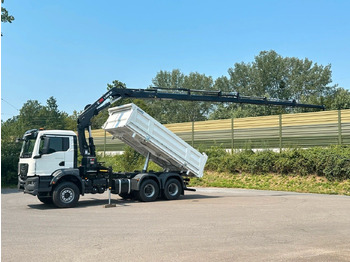 Camión volquete, Camión grúa MAN TGS 33.440 6x4 /3-Seiten- Kipper /  HIAB 228-6: foto 4