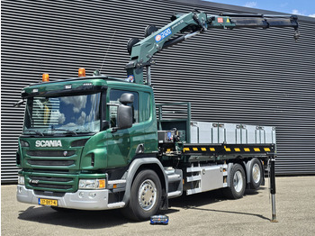 Camión caja abierta SCANIA P 410