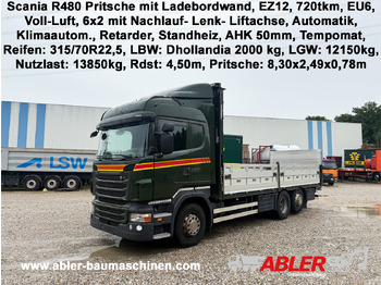 Camión caja abierta SCANIA R 480