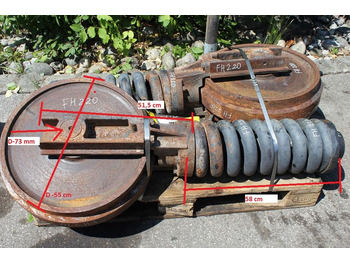 Piezas del tren de rodaje HITACHI