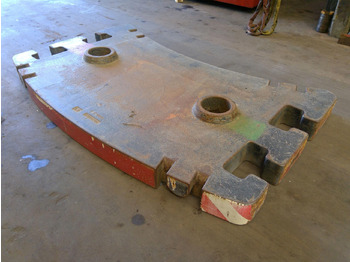 Contrapeso para Autogrúa Grove GMK 5130-1/2 counterweight 5,0 ton: foto 4 Contrapeso para Autogrúa Grove GMK 5130-1/2 counterweight 5,0 ton: foto 4