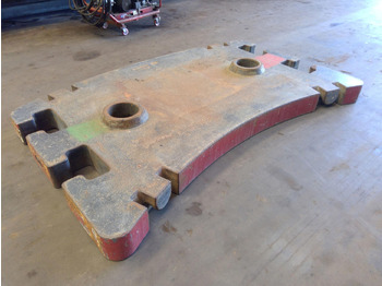 Contrapeso para Autogrúa Grove GMK 5130-1/2 counterweight 5,0 ton: foto 2 Contrapeso para Autogrúa Grove GMK 5130-1/2 counterweight 5,0 ton: foto 2