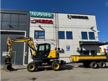 Excavadora de ruedas YANMAR