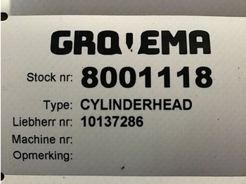 Bloque de cilindros LIEBHERR