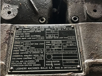 Motor LIEBHERR
