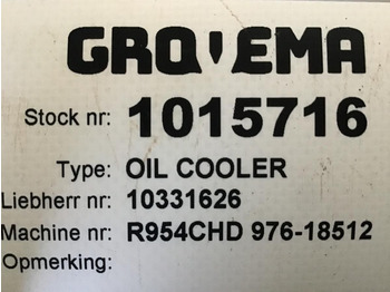 Enfriador de aceite LIEBHERR