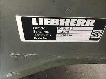 Eje y piezas LIEBHERR
