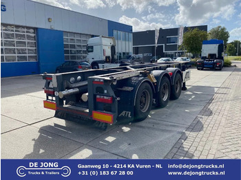 Semirremolque portacontenedore/ Intercambiable VAN HOOL 20'/30'