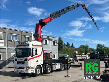 Camión grúa SCANIA R