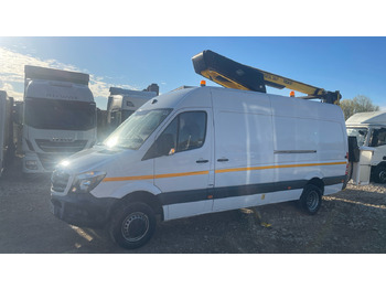 Camión con plataforma elevadora MERCEDES-BENZ SPRINTER  516 CDI: foto 2