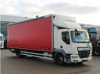 Camión lona DAF LF 250 FA, EURO 6, HYDRAULIC FRONT: foto 3