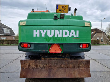 Excavadora de ruedas Hyundai Robex 160W-9A met 6-cilinder Cummins motor: foto 3 Excavadora de ruedas Hyundai Robex 160W-9A met 6-cilinder Cummins motor: foto 3