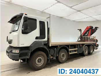 Camión caja abierta RENAULT Kerax 460