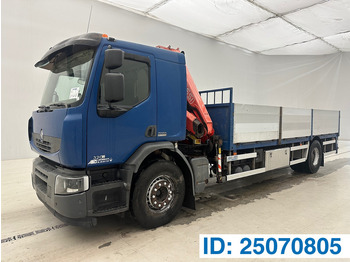 Camión caja abierta RENAULT Premium 320
