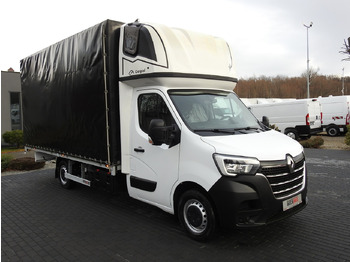 Furgoneta con caja de lona RENAULT MASTER TARPAULIN 10 PALLETS WEBASTO CRUISE CONTROL AIR CONDITIONING LED LIGHTS PNEUMATICS 165HP: foto 4 Furgoneta con caja de lona RENAULT MASTER TARPAULIN 10 PALLETS WEBASTO CRUISE CONTROL AIR CONDITIONING LED LIGHTS PNEUMATICS 165HP: foto 4