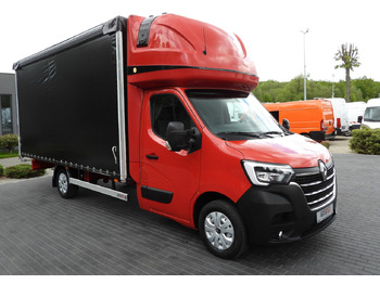 Furgoneta con caja de lona RENAULT MASTER  TARPAULIN 10 PALLETS WEBASTO CRUISE CONTROL LED LIGHTS PNEUMATICS AIR CONDITIONING  165HP: foto 4