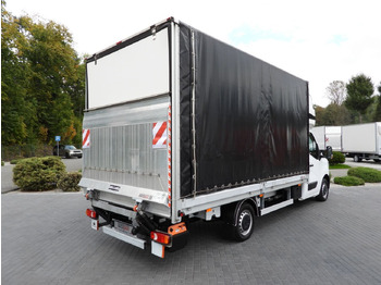 Furgoneta con caja de lona RENAULT MASTER TARPAULIN LIFT 9 PALLETS WEBASTO CRUISE CONTROL LED LIGHTS PNEUMATICS AIR CONDITIONING  165HP: foto 3