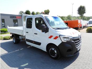 Volquete furgoneta RENAULT MASTER TIPPER DOUBLE CABIN DOKA 6 SEATS CRUISE CONTROL LED LIGHTS TWIN WHEELS AIR CONDITIONING  130HP: foto 4