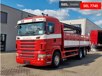 Camión grúa SCANIA R 340