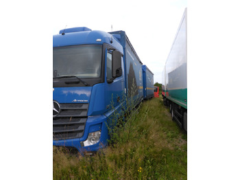 Camión lona Mercedes-Benz 1840 Top Zustand 106 m3  Euro 6 + Anhänger: foto 5