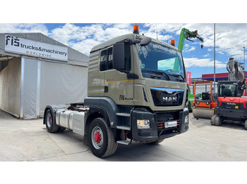 Cabeza tractora MAN TGS 18.480 4X4 tractor unit - tipper hydraulics: foto 3