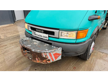 Caja abierta furgoneta Iveco Daily 65 C15 stake body - Hiab 045-3 - 7.5M: foto 2