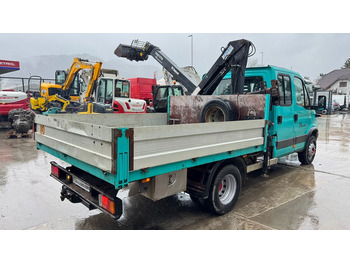 Caja abierta furgoneta Iveco Daily 65 C15 stake body - Hiab 045-3 - 7.5M: foto 4